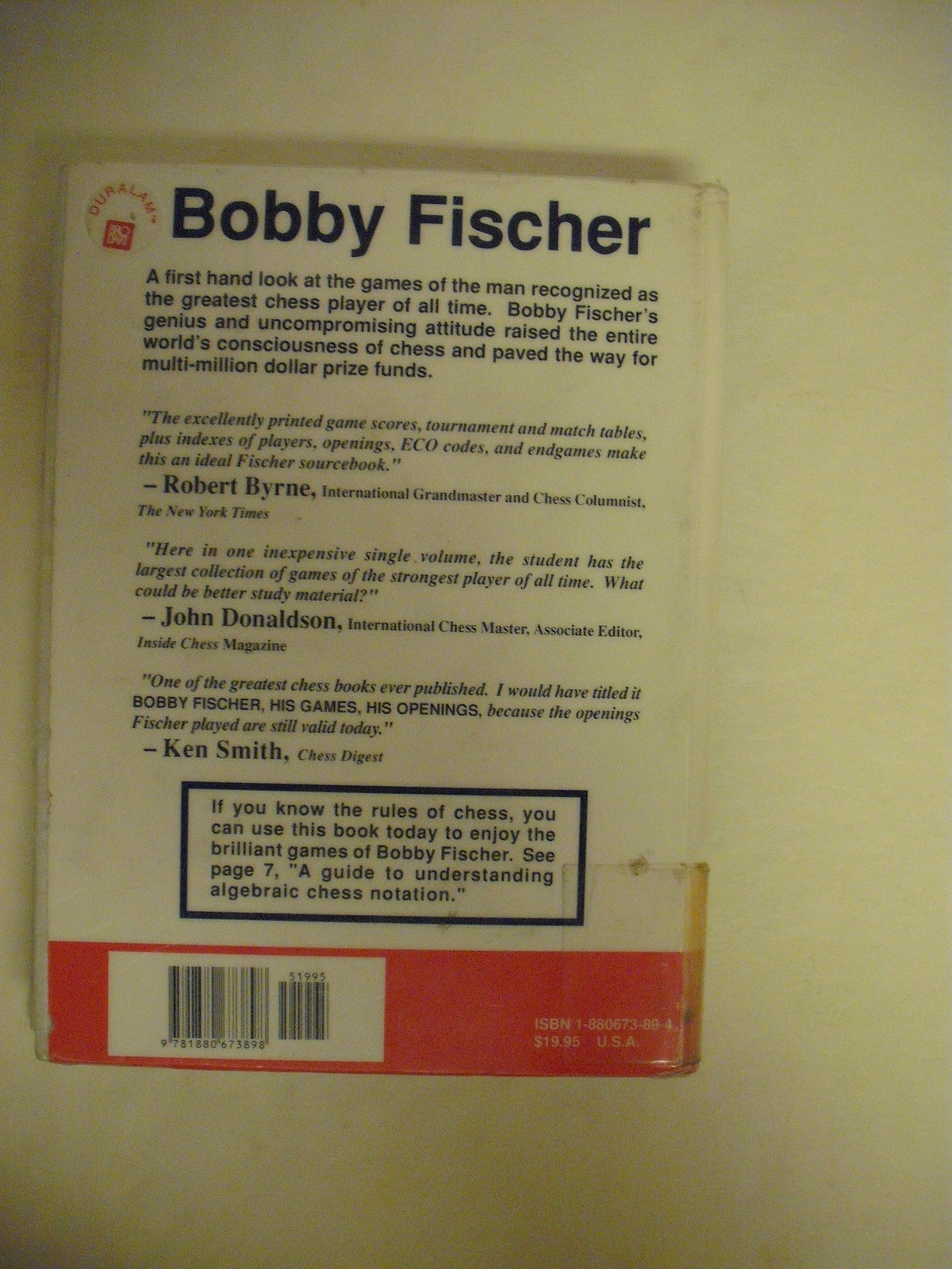 Bobby Fischer: Complete Games of the American World Chess Champion