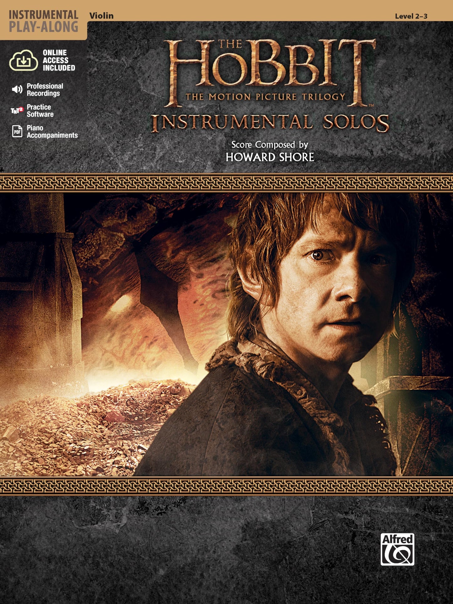 The Hobbit -- The Motion Picture Trilogy Instrumental Solos for Strings: Violin, Book & Online Audio/Software/PDF (Pop Instrumental Solo Series)