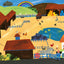Macmillan Childrens Books What the Ladybird Heard 15th Anniversary Edition with a shiny blue foil cover and bonus material from the creators!.