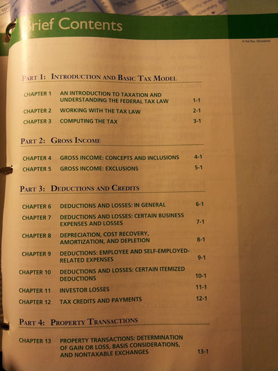 South-Western Federal Taxation 2013