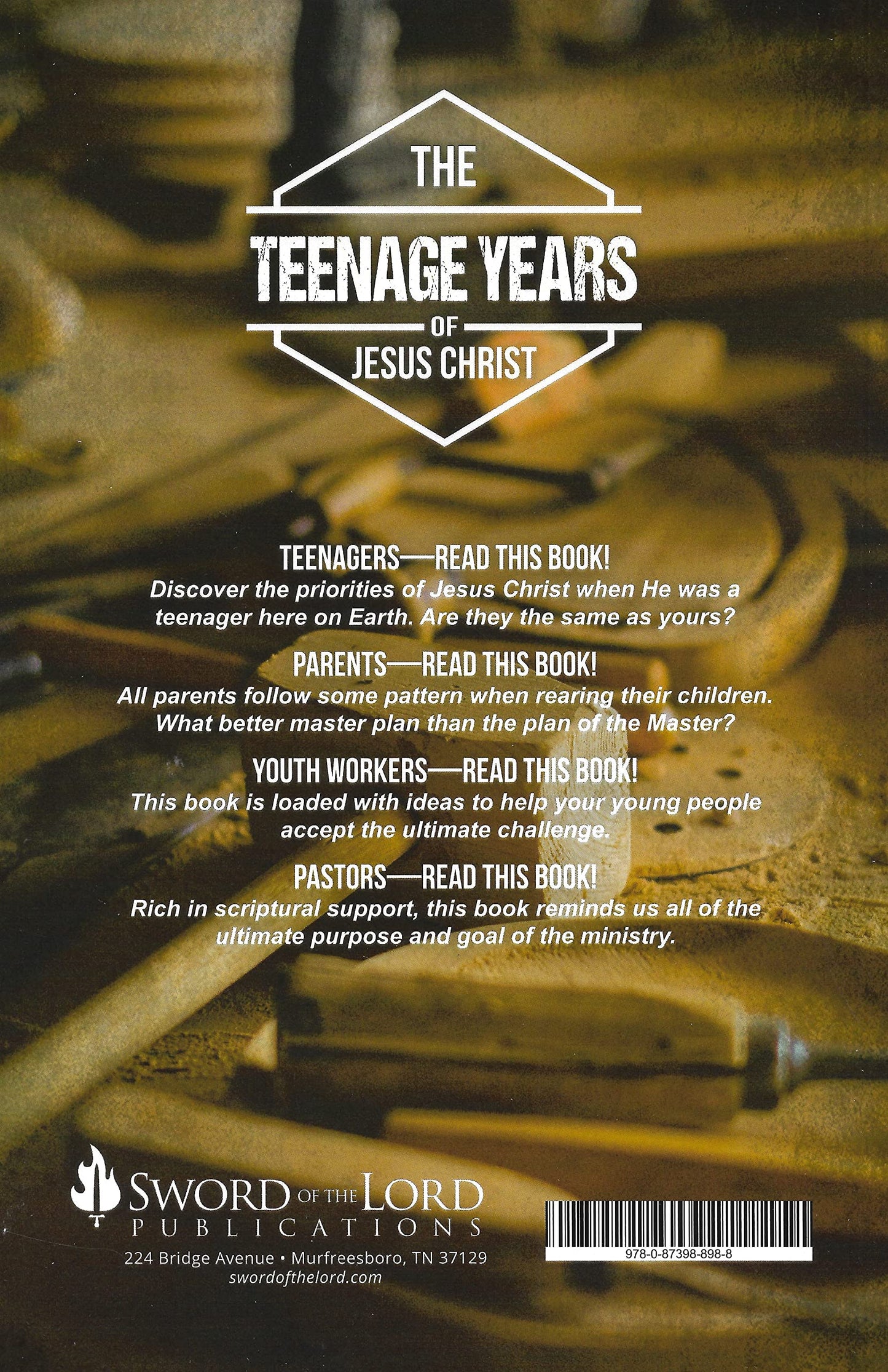 The Teenage Years of Jesus Christ by Jerry L. Ross