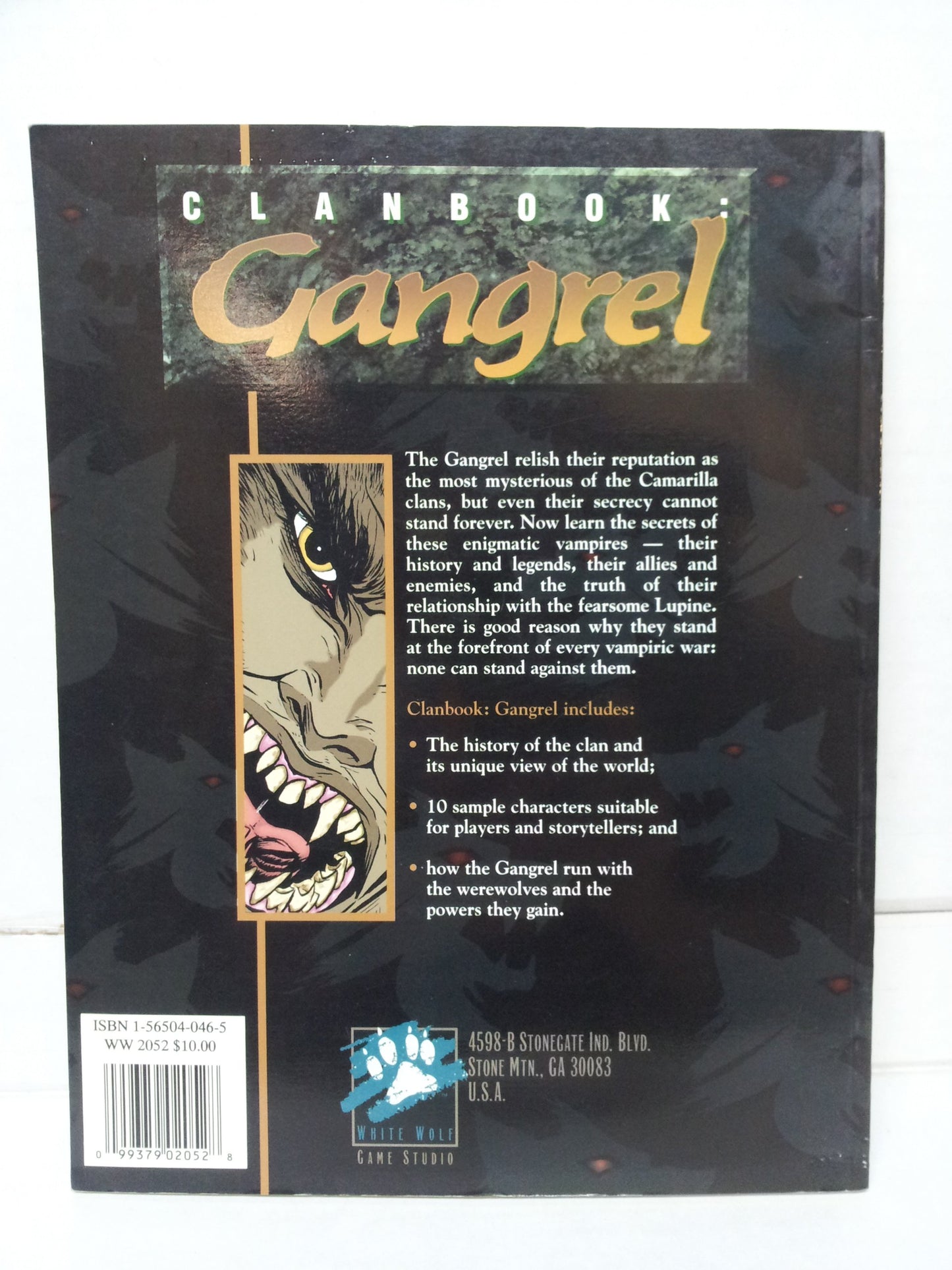 Clanbook: Gangrel (Vampire: The Masquerade)