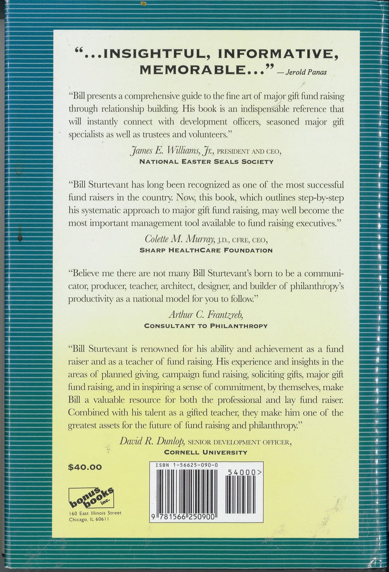 The Artful Journey: Cultivating and Soliciting the Major Gift