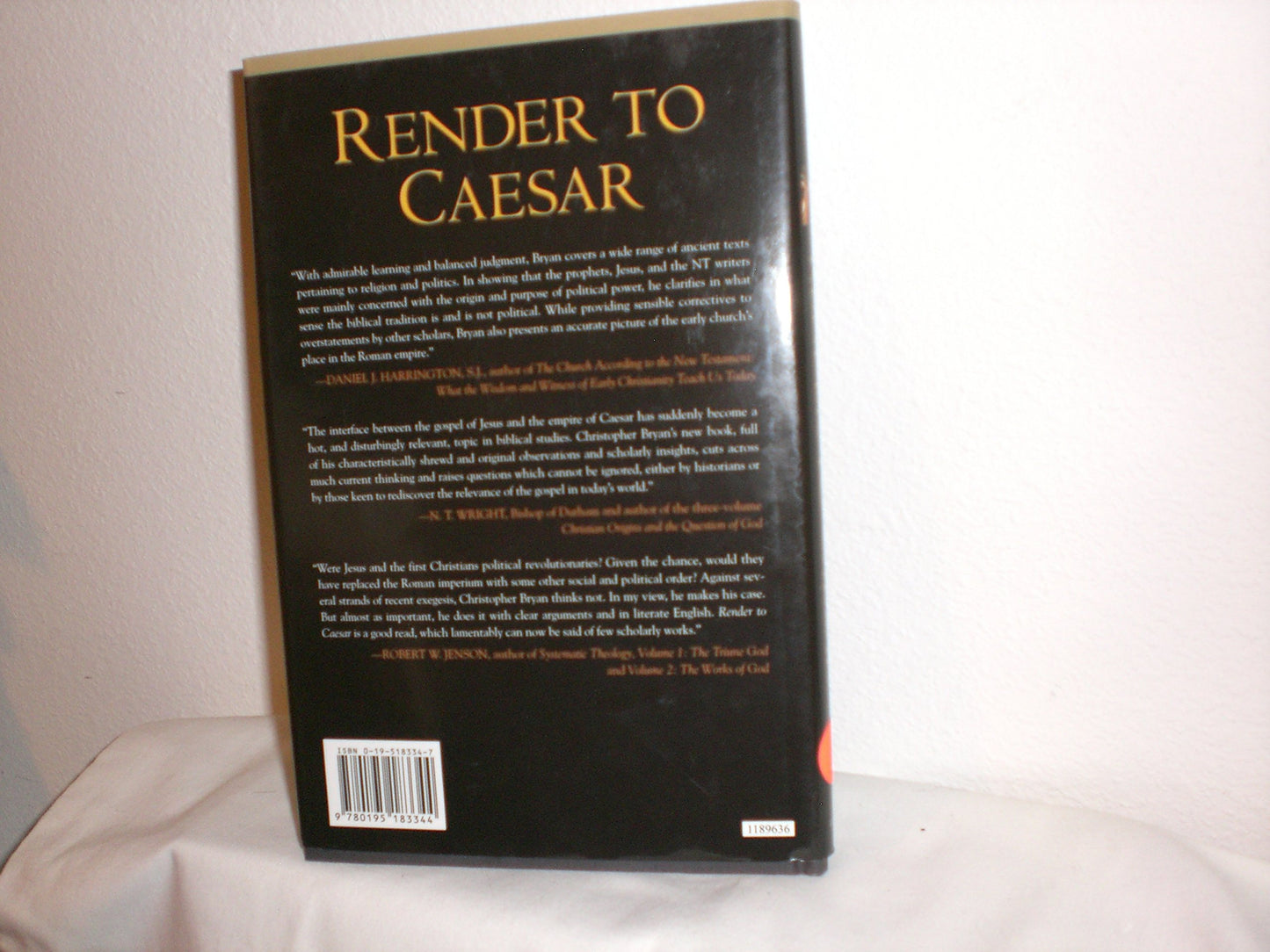 Render to Caesar: Jesus, the Early Church, and the Roman Sup