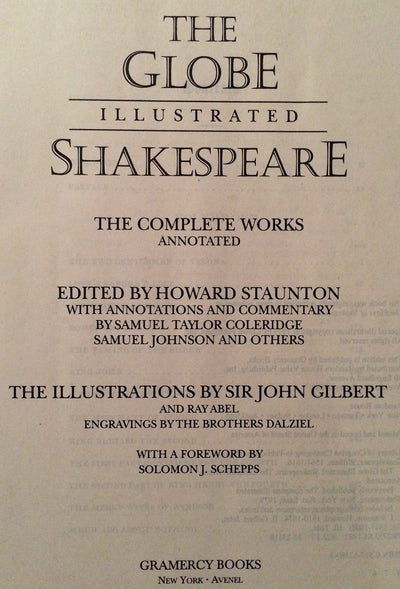 The Globe Illustrated Shakespeare: The Complete Works Annota