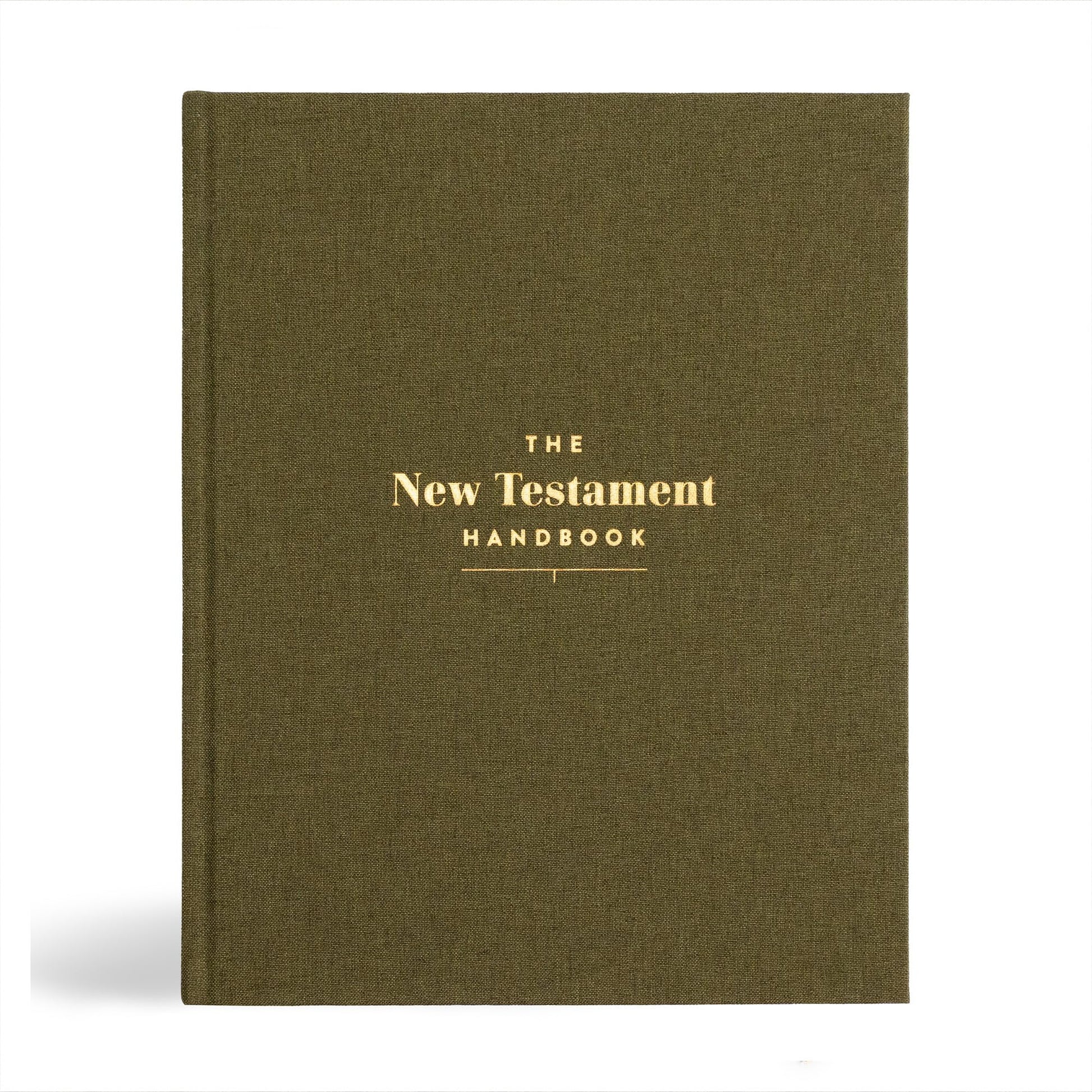 New Testament Handbook, Sage Cloth Over Board, Full-color Design, Commentary, Charts, Maps, Outlines, Timelines, Word Studies