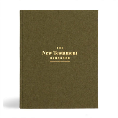 New Testament Handbook, Sage Cloth Over Board, Full-color Design, Commentary, Charts, Maps, Outlines, Timelines, Word Studies