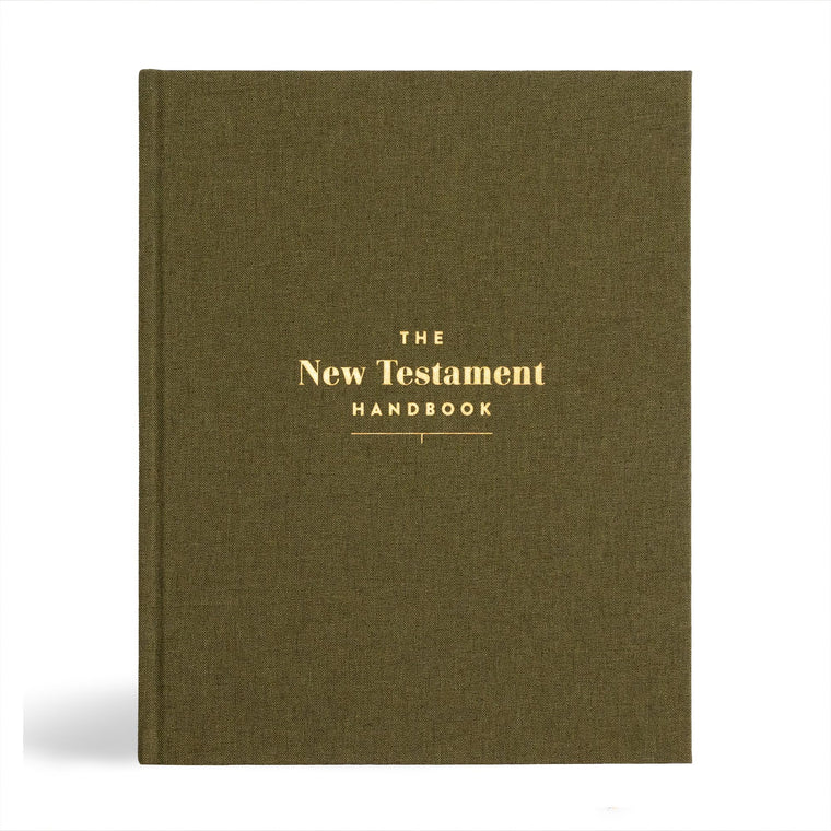 New Testament Handbook, Sage Cloth Over Board, Full-color Design, Commentary, Charts, Maps, Outlines, Timelines, Word Studies