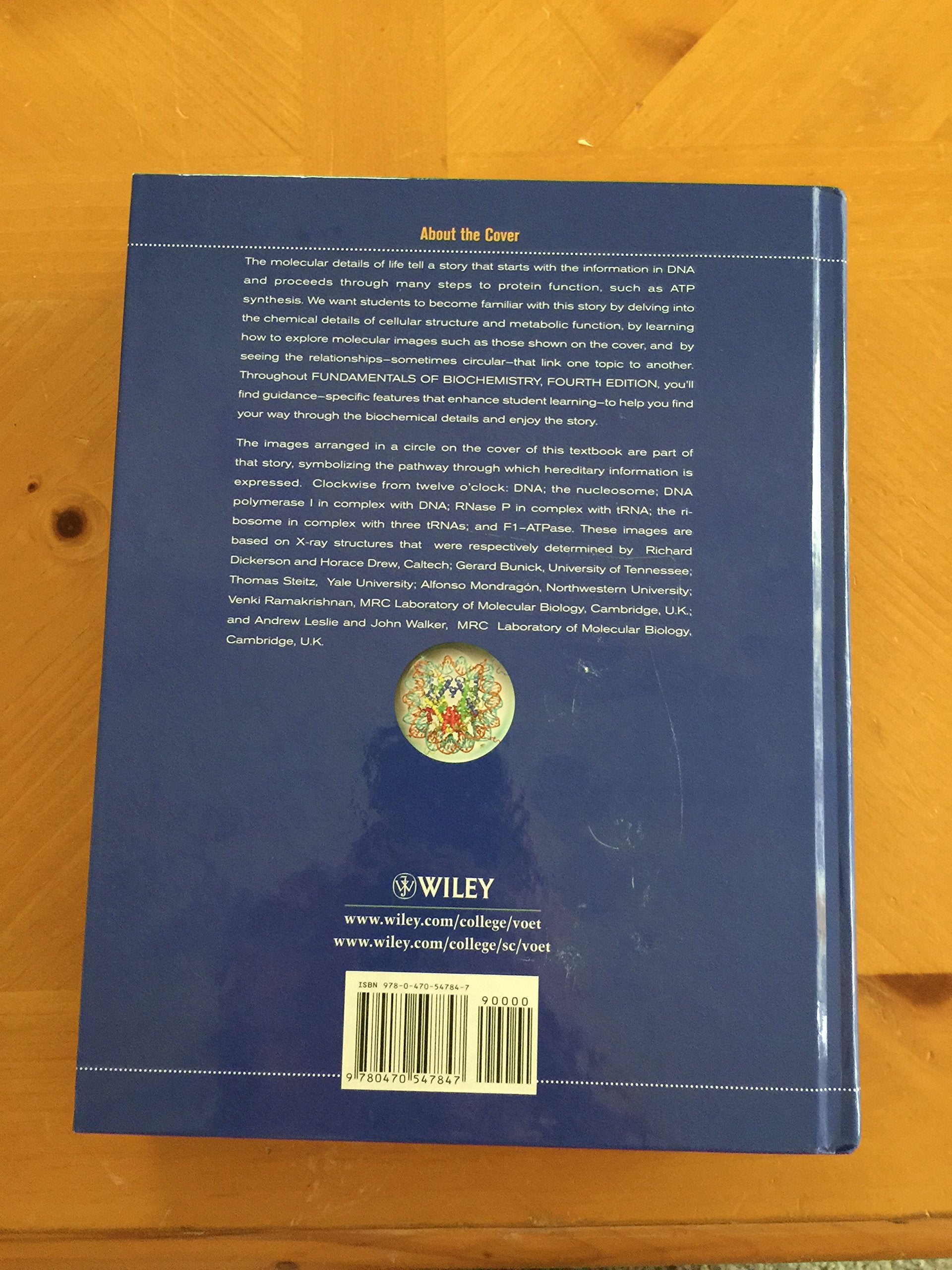 Fundamentals of Biochemistry: Life at the Molecular Level, 4th Edition
