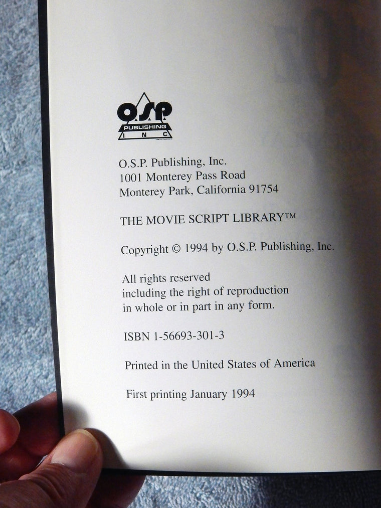 The Wizard of Oz: The Screenplay — back cover