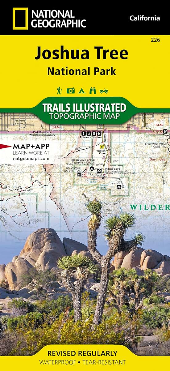 Joshua Tree National Park (National Geographic Trails Illustrated Map) (National Geographic Trails Illustrated Map, 226)