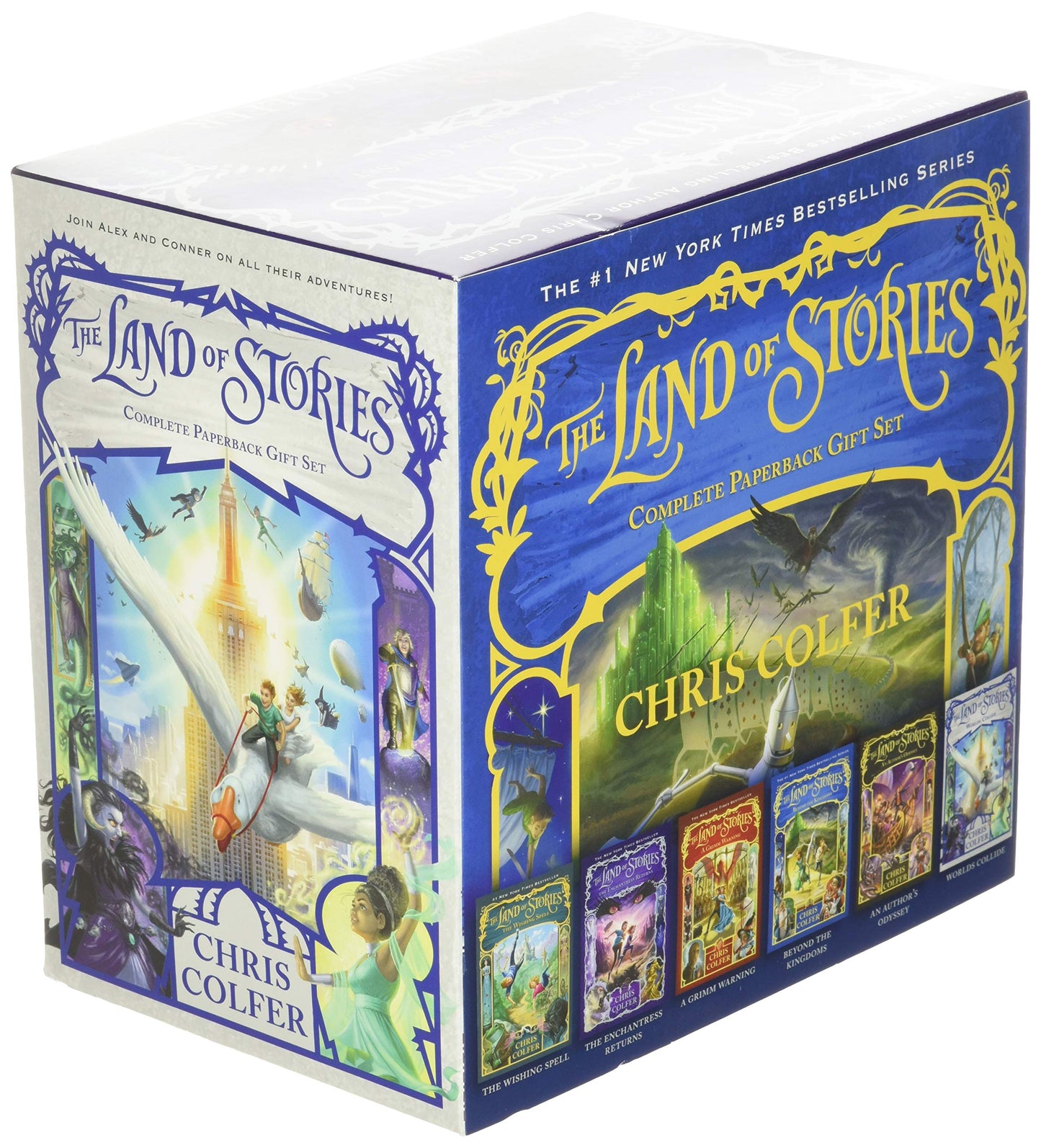 The Land of Stories Complete Paperback Gift Set by Colfer, C