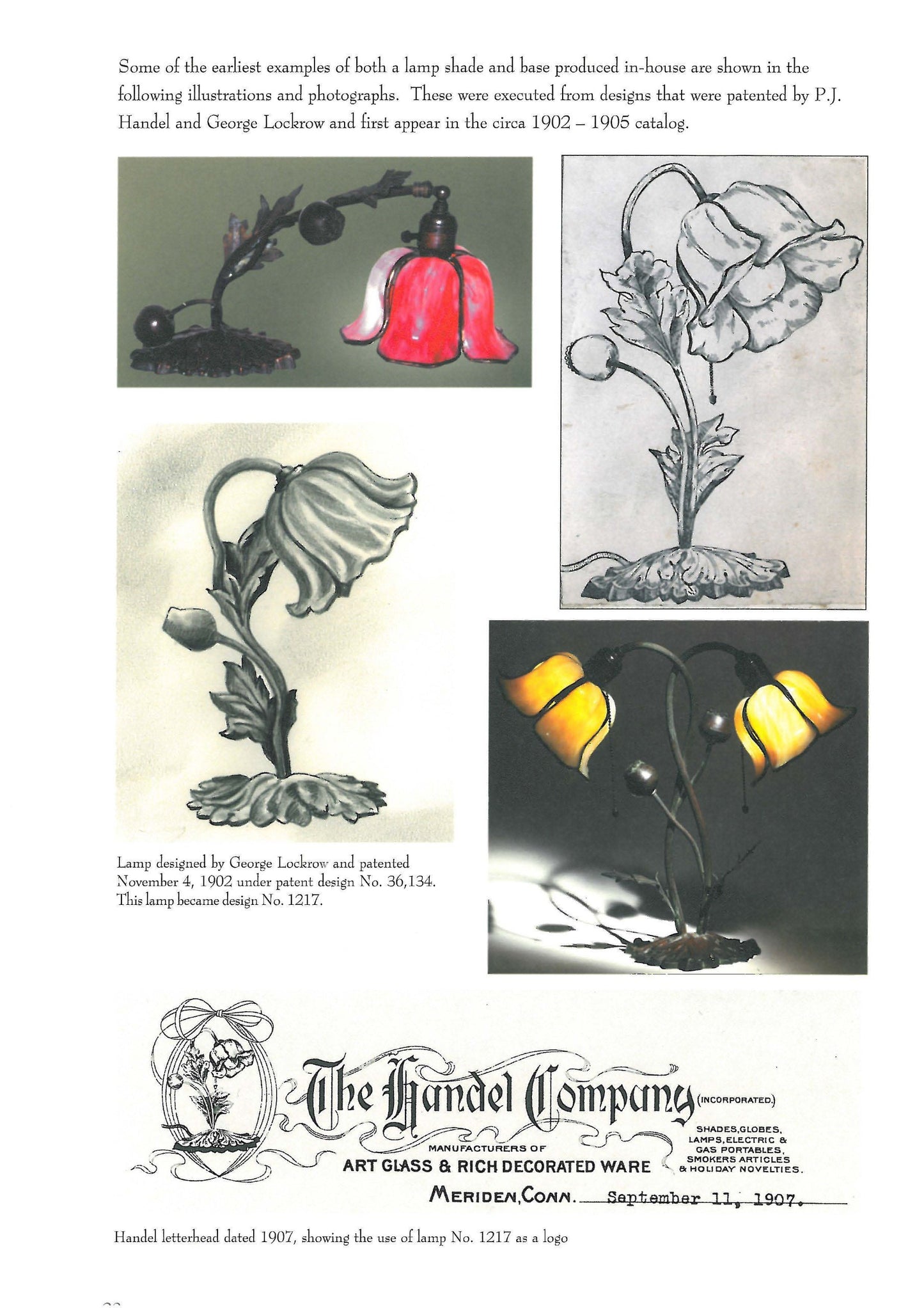 The Handel Lamps Book