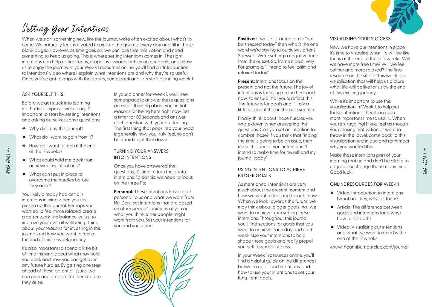 The Anti-Burnout Journal: A 12-week multi-platform wellness planner for self-care and stress relief