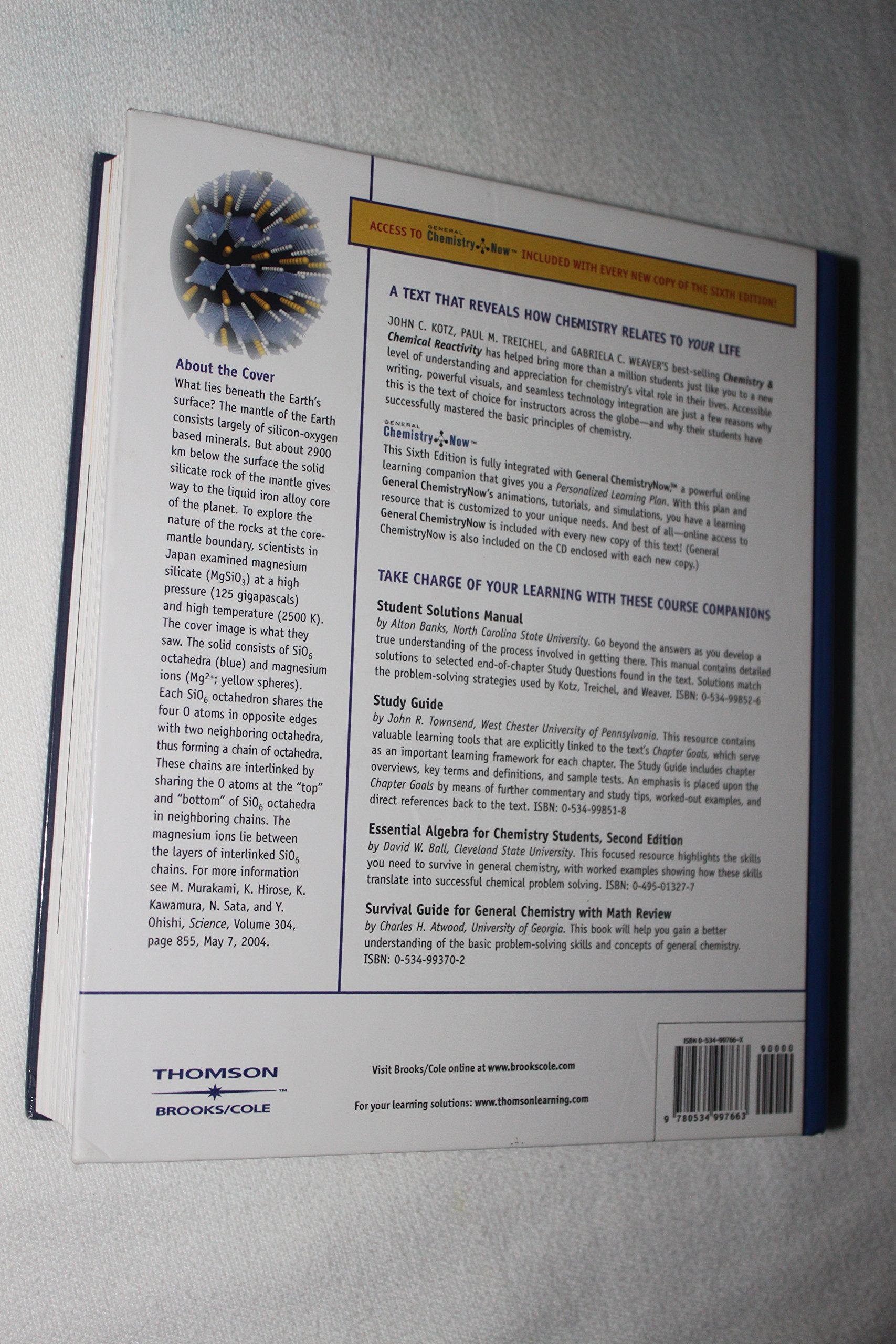 Chemistry and Chemical Reactivity (with General ChemistryNOW CD-ROM) (Available Titles CengageNOW)