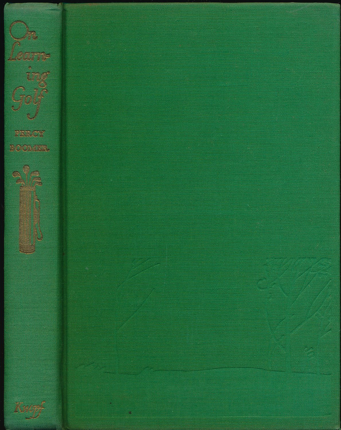 On Learning Golf: A Valuable Guide to Better Golf