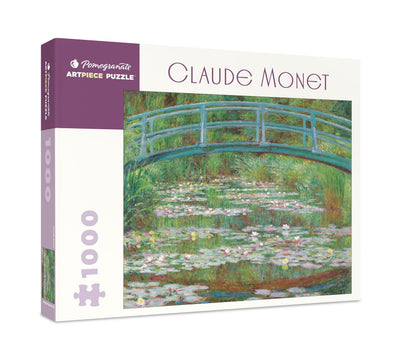 Claude Monet 1000 Piece Puzzle The Japanese Footbridge