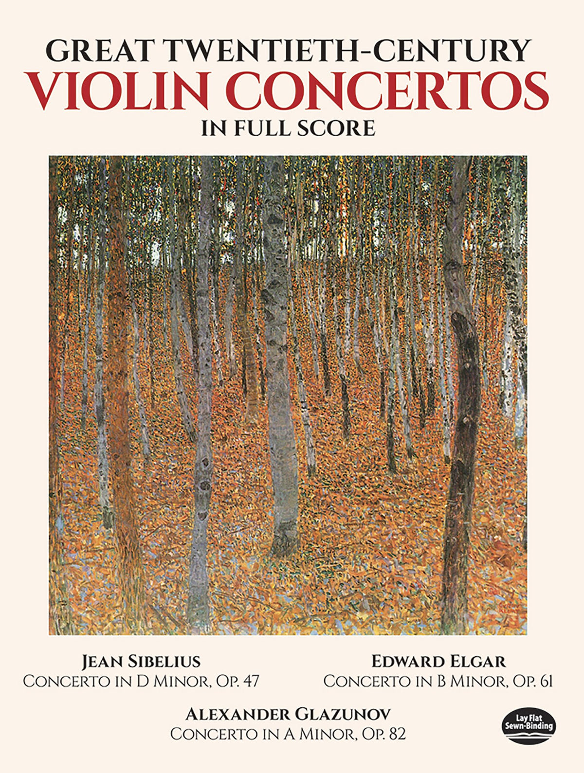Great Twentieth-Century Violin Concertos in Full Score (Dover Orchestral Music Scores)