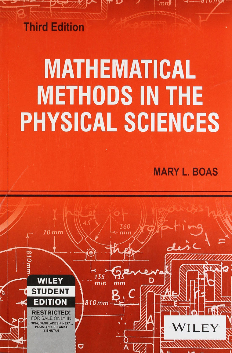 Mathematical Methods in the Physical Sciences