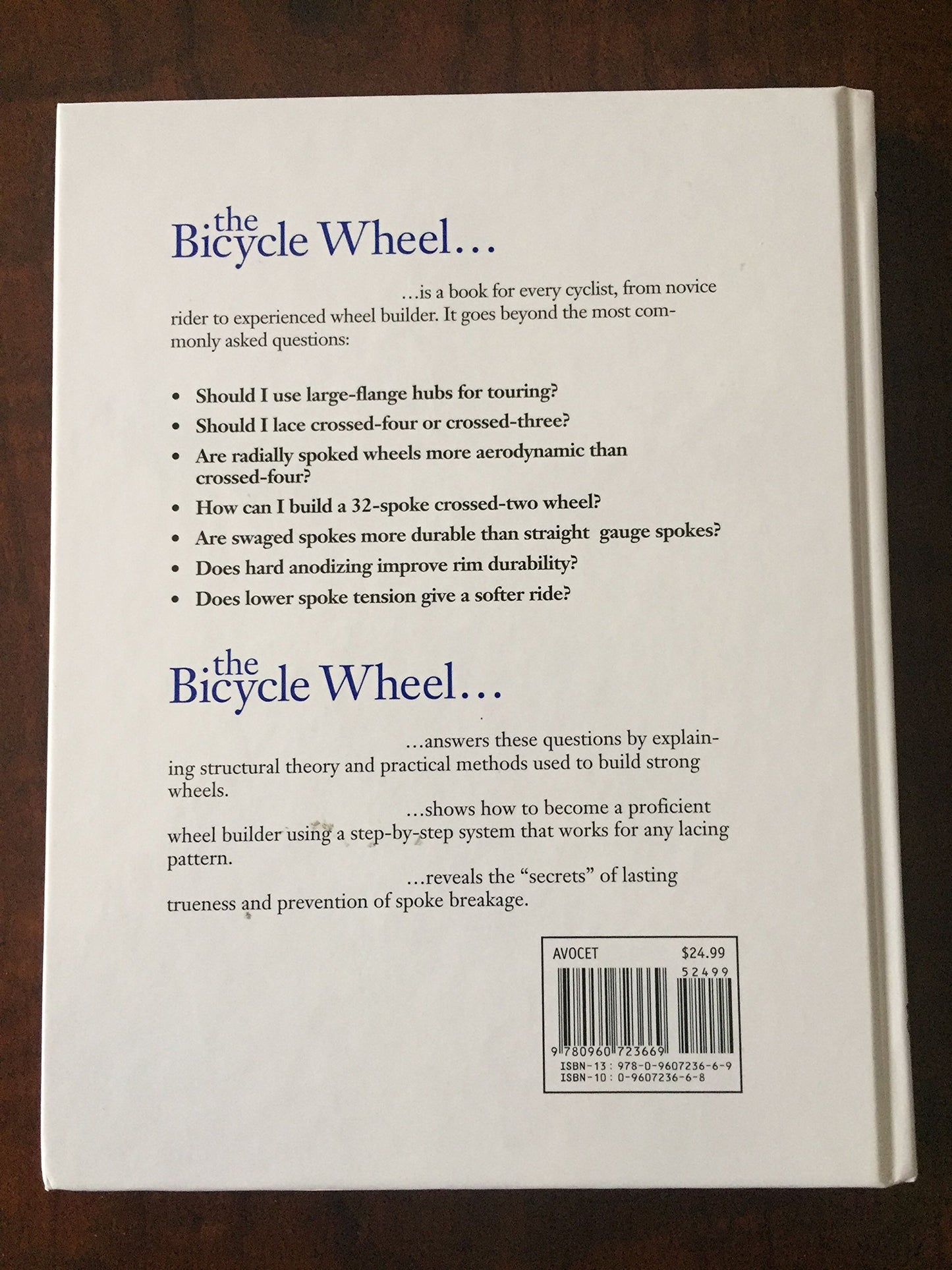 The Bicycle Wheel 3rd Edition by Jobst Brandt