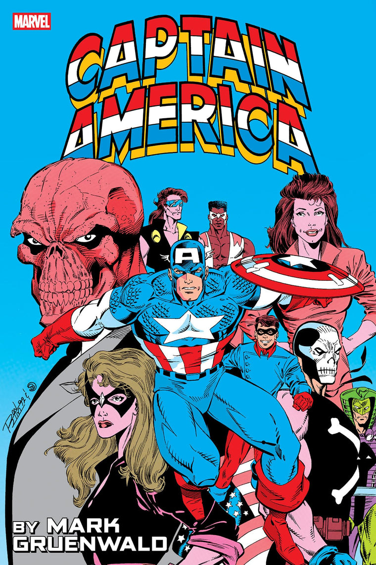 Captain America By Mark Gruenwald Omnibus Vol. 3 Ron Lim Cover