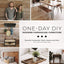 One-Day DIY: Modern Farmhouse Furniture: Beautiful Handmade
