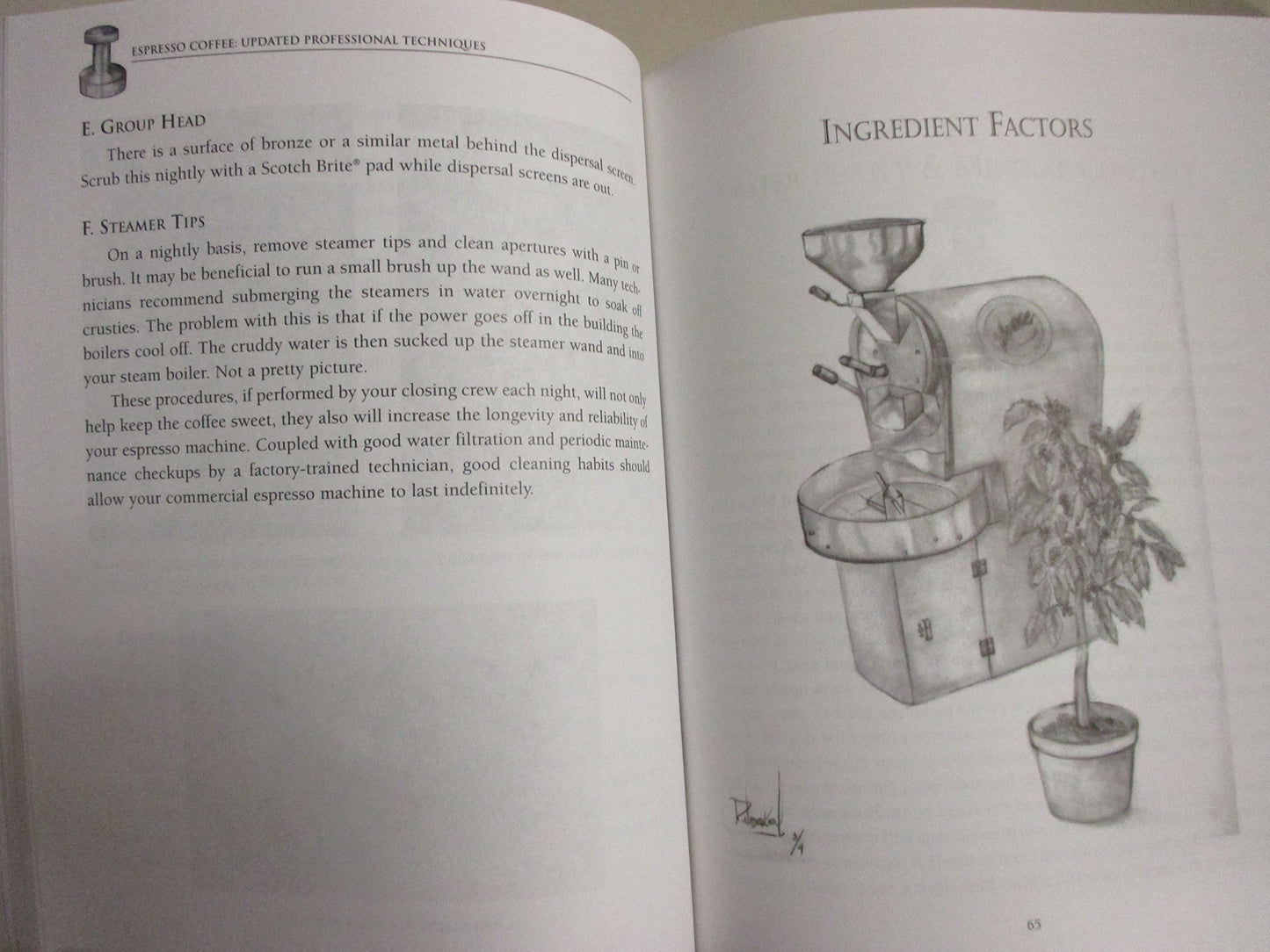 Espresso Coffee : Updated Professional Techniques by David C. Schomer (2004) Paperback