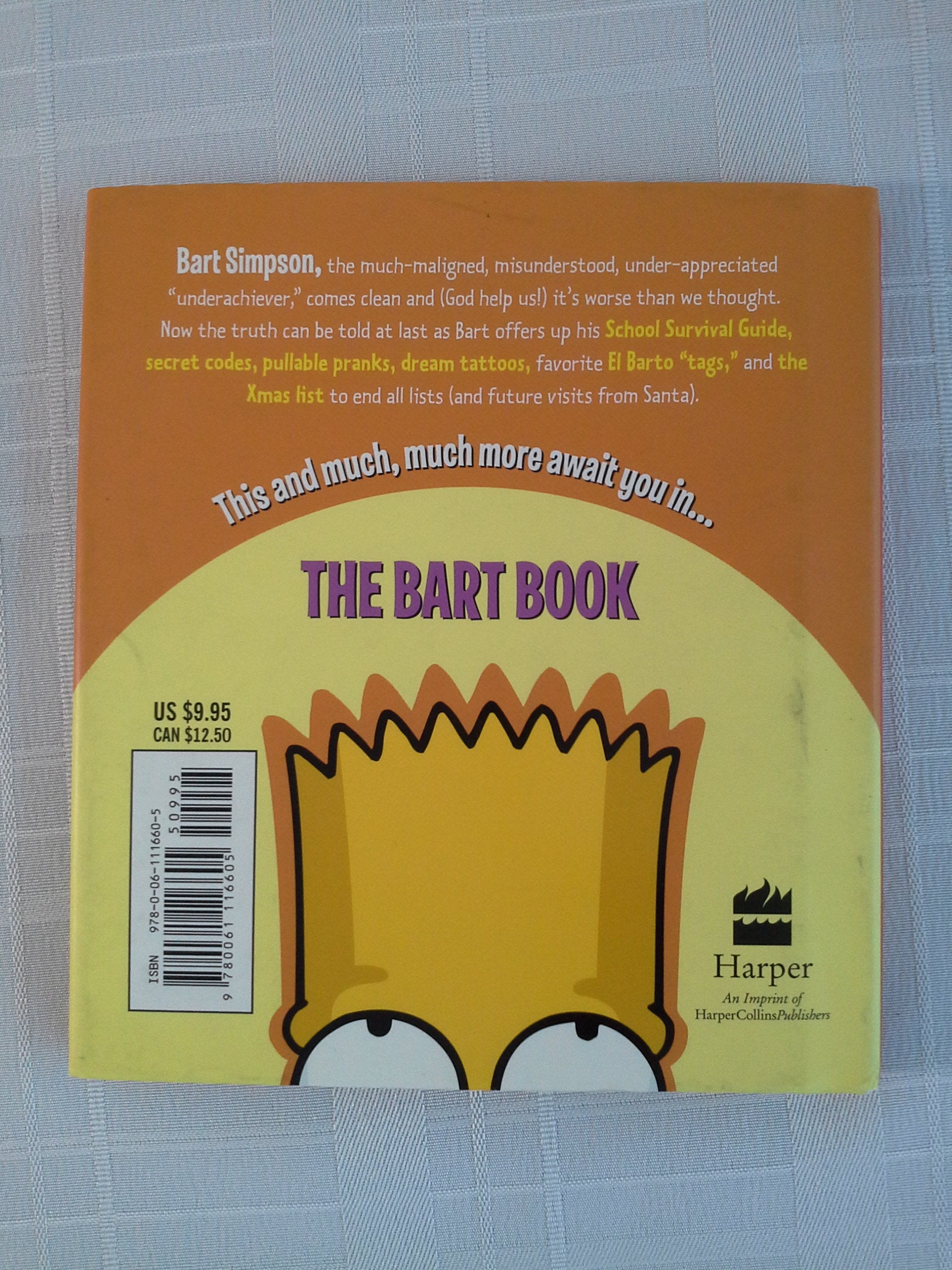 The Bart Book (Simpsons Library of Wisdom)
