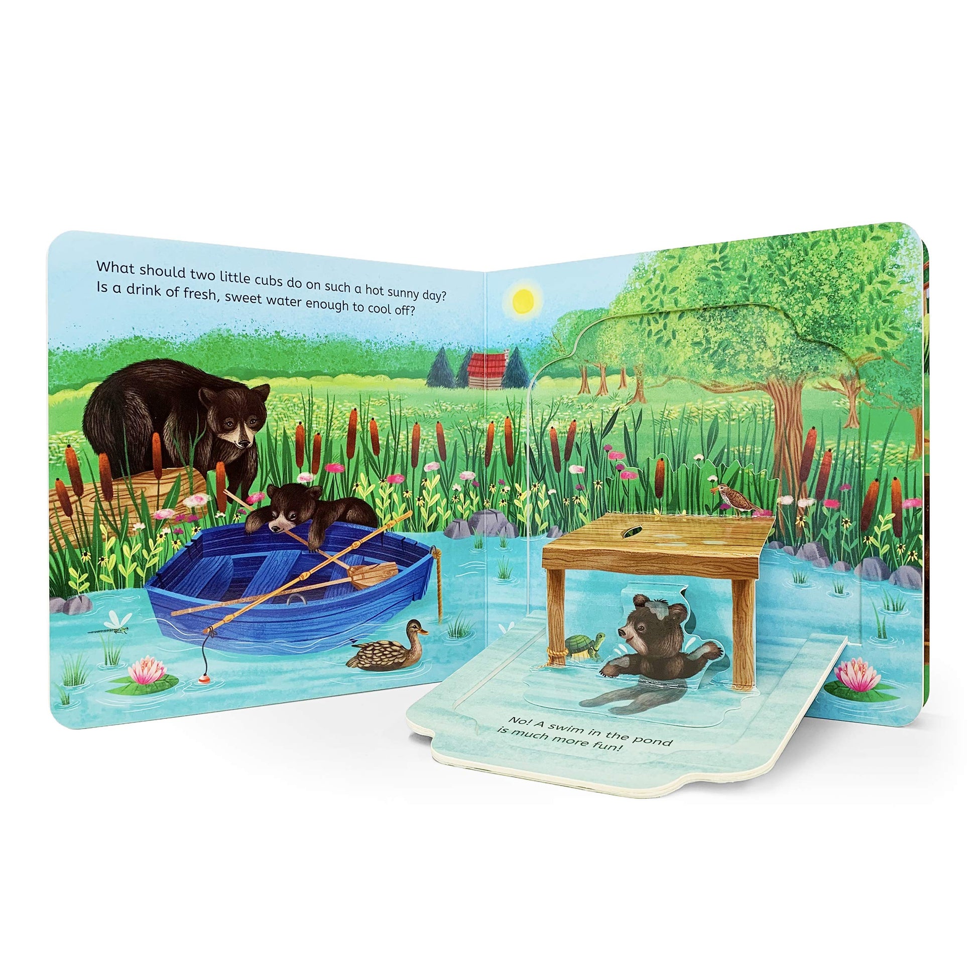 Summer In The Forest Deluxe Lift-a-Flap & Pop-Up Seasons Children's Board Book (Pop-Up Surprise)