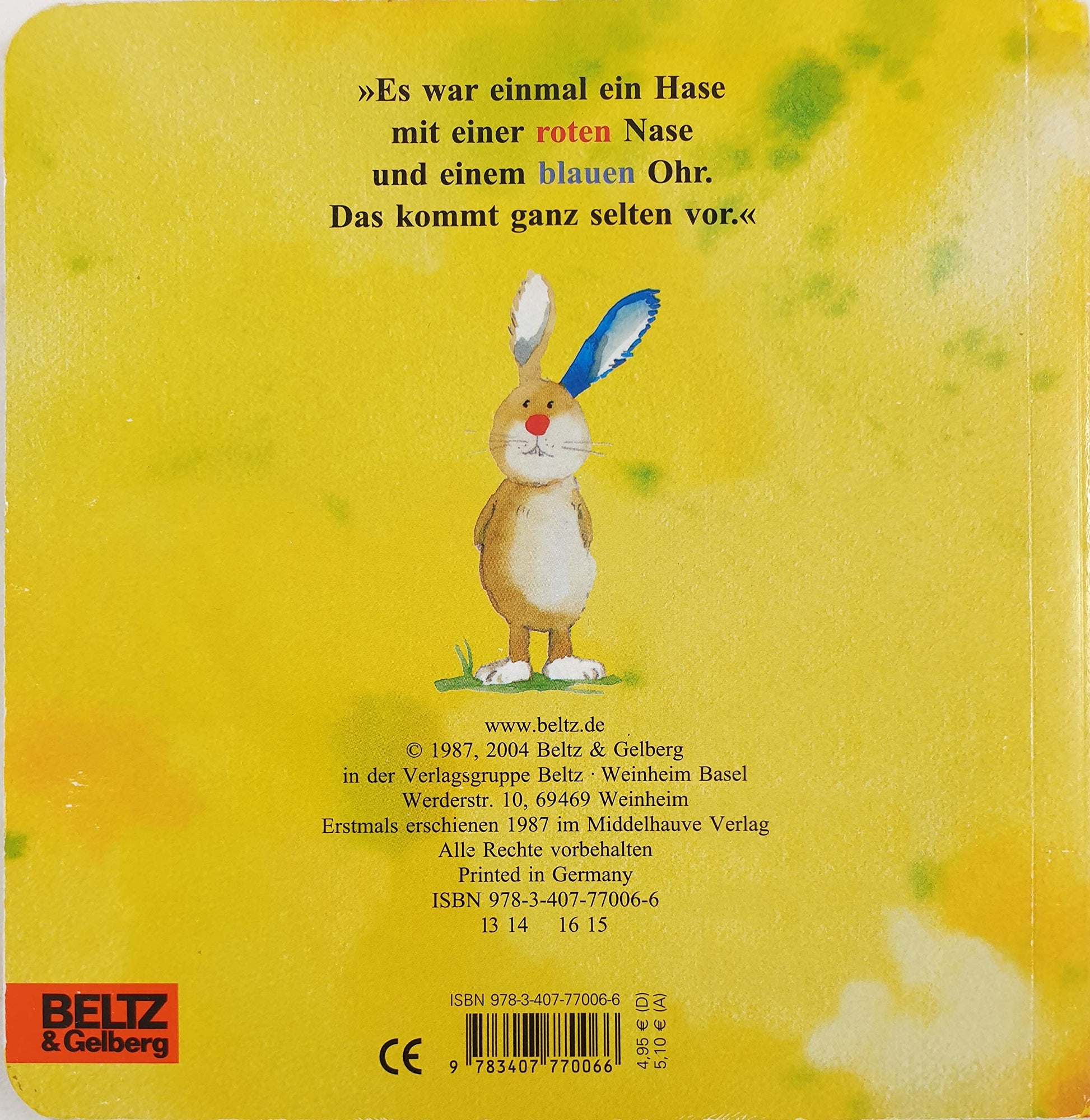 Der Hase mit der roten Nase (German Edition)