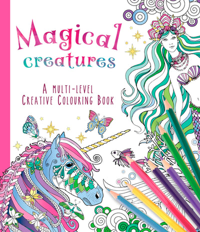 Fantasy Coloring Book for Adults: Unicorns, Dragons & More!