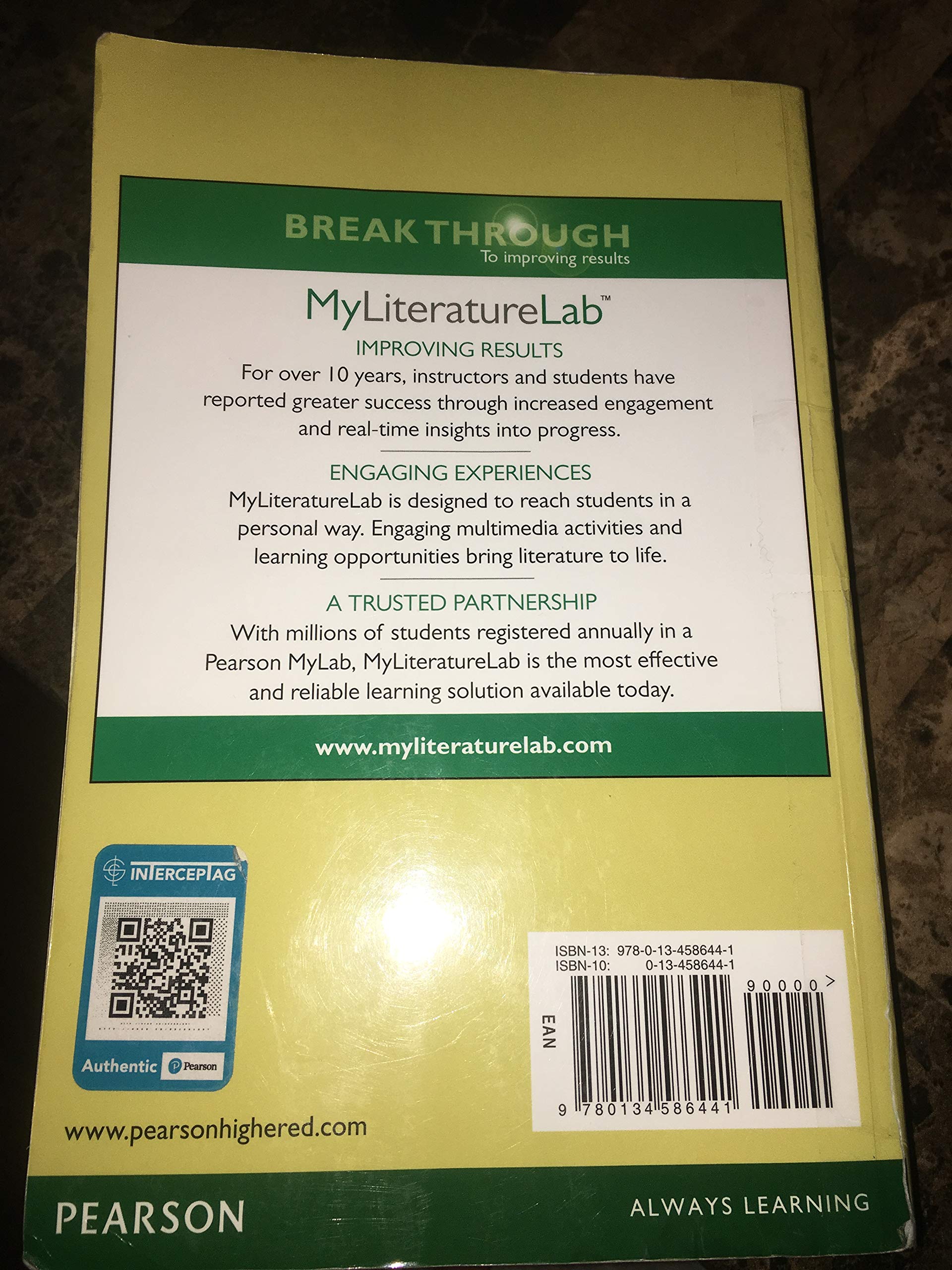 Backpack Literature: An Introduction to Fiction, Poetry, Drama, and Writing, MLA Update Edition (5th Edition)