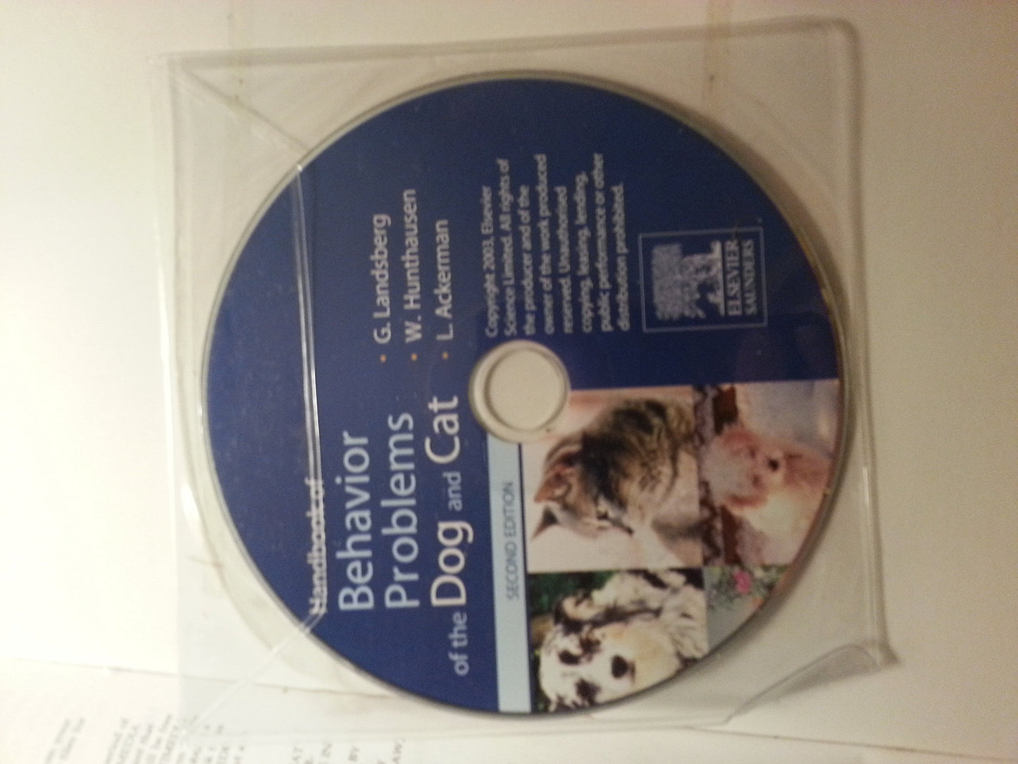Handbook of Behavior Problems of the Dog and Cat