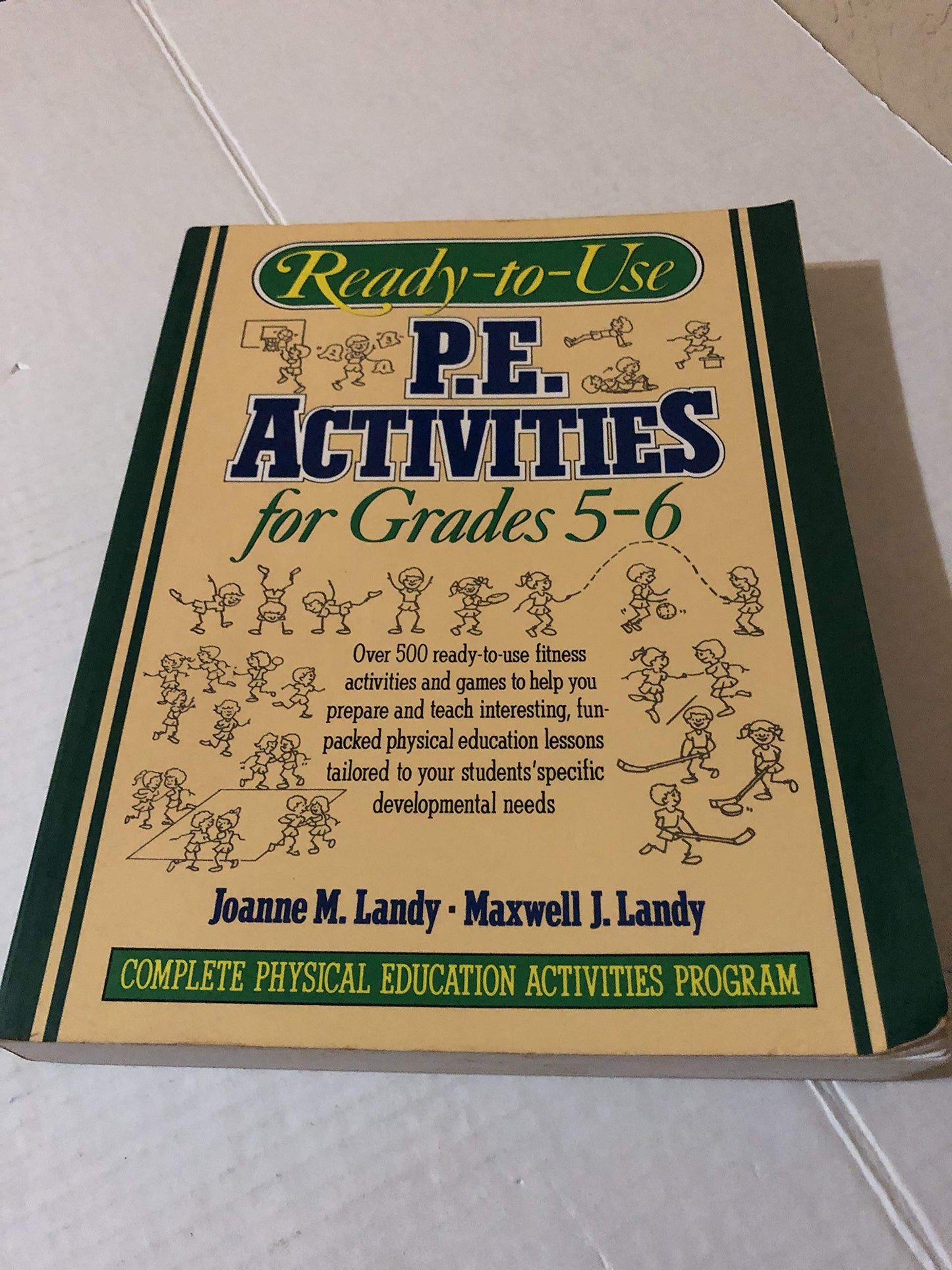 Ready-to-use P.E. Activities for Grades 5-6, Book 3