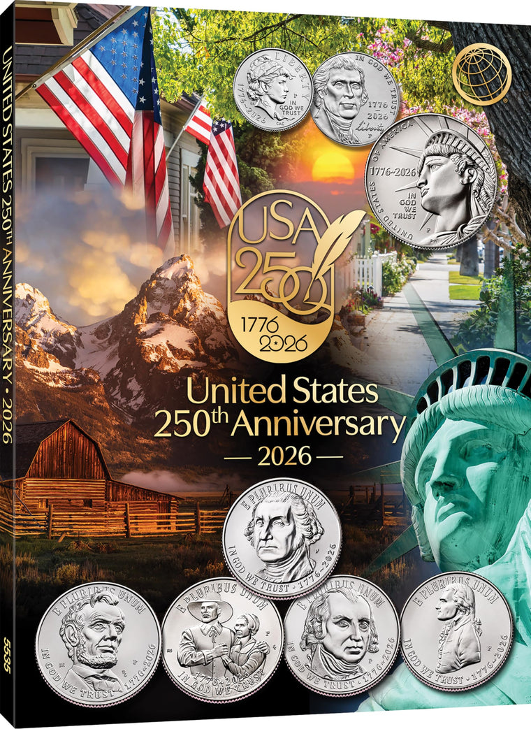 Official Whitman? Coin Folder - United States 250th Anniversary Collection: 2026 (Single Mint)