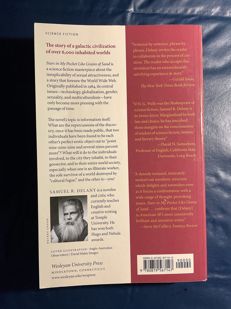 Stars in My Pocket Like Grains of Sand — back cover
