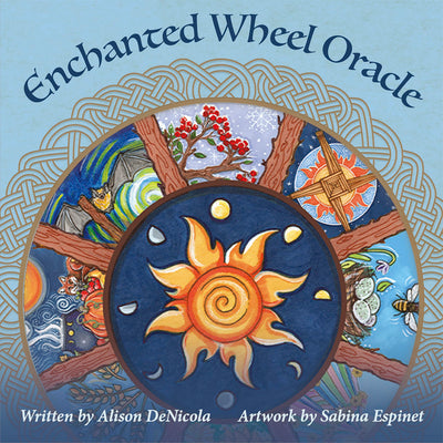 Enchanted Wheel Oracle: 45 Round Cards with Hand-Painted Art- Explore Spiritual Pathways, Portals, and Elemental Energy with the Celtic Wheel of the ... Illustrated Guidebook for Oracular Readings