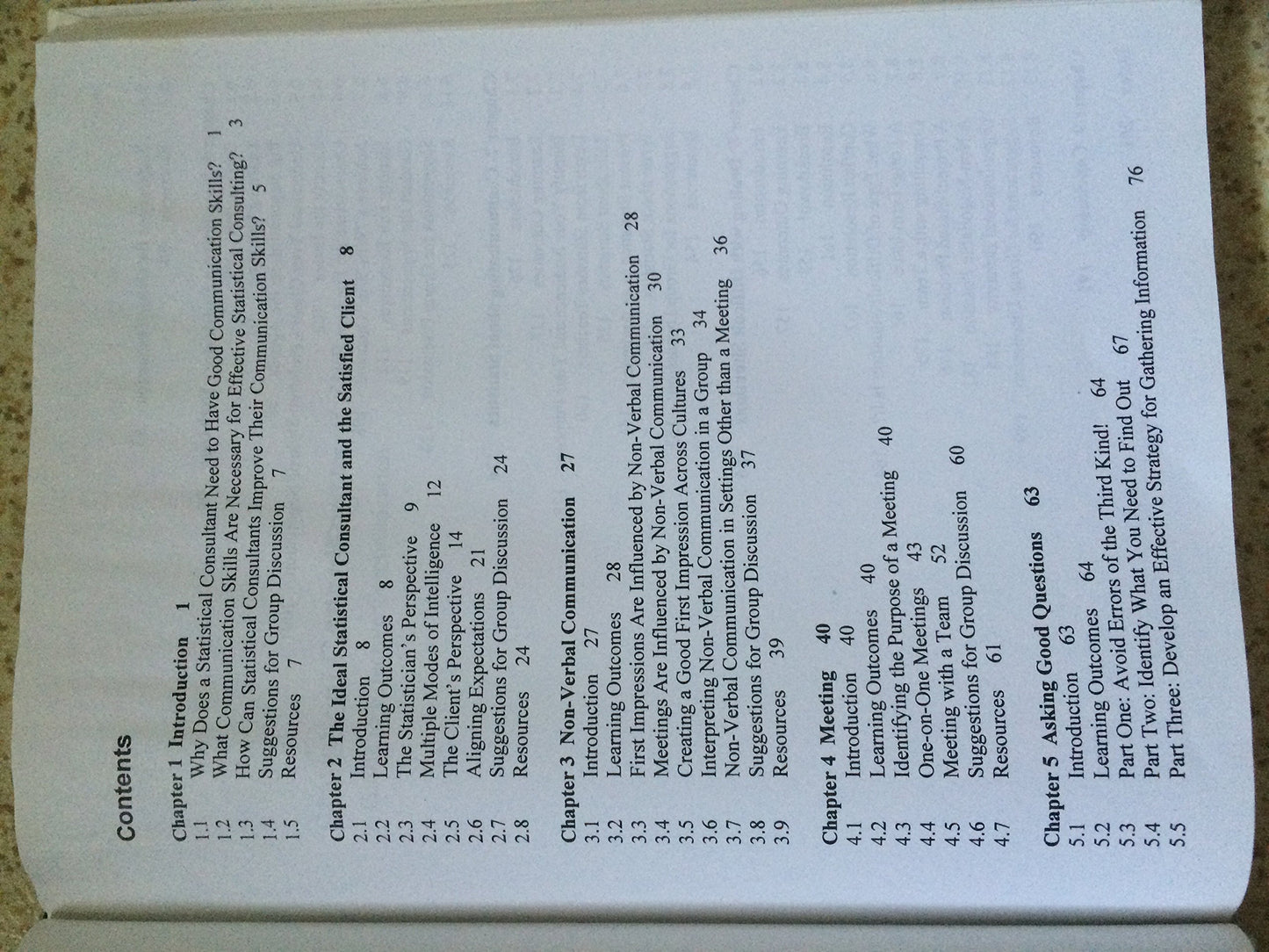 Statistical Consulting: A Guide to Effective Communication b