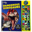 National Geographic Kids - Dangerous Dinosaurs 30-Button Animal Sound Book - Plays Dinosaur Names and Sounds - PI Kids