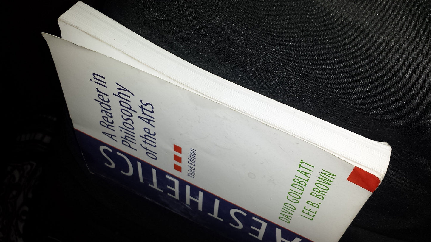 Aesthetics (3rd Edition) by Goldblatt, David