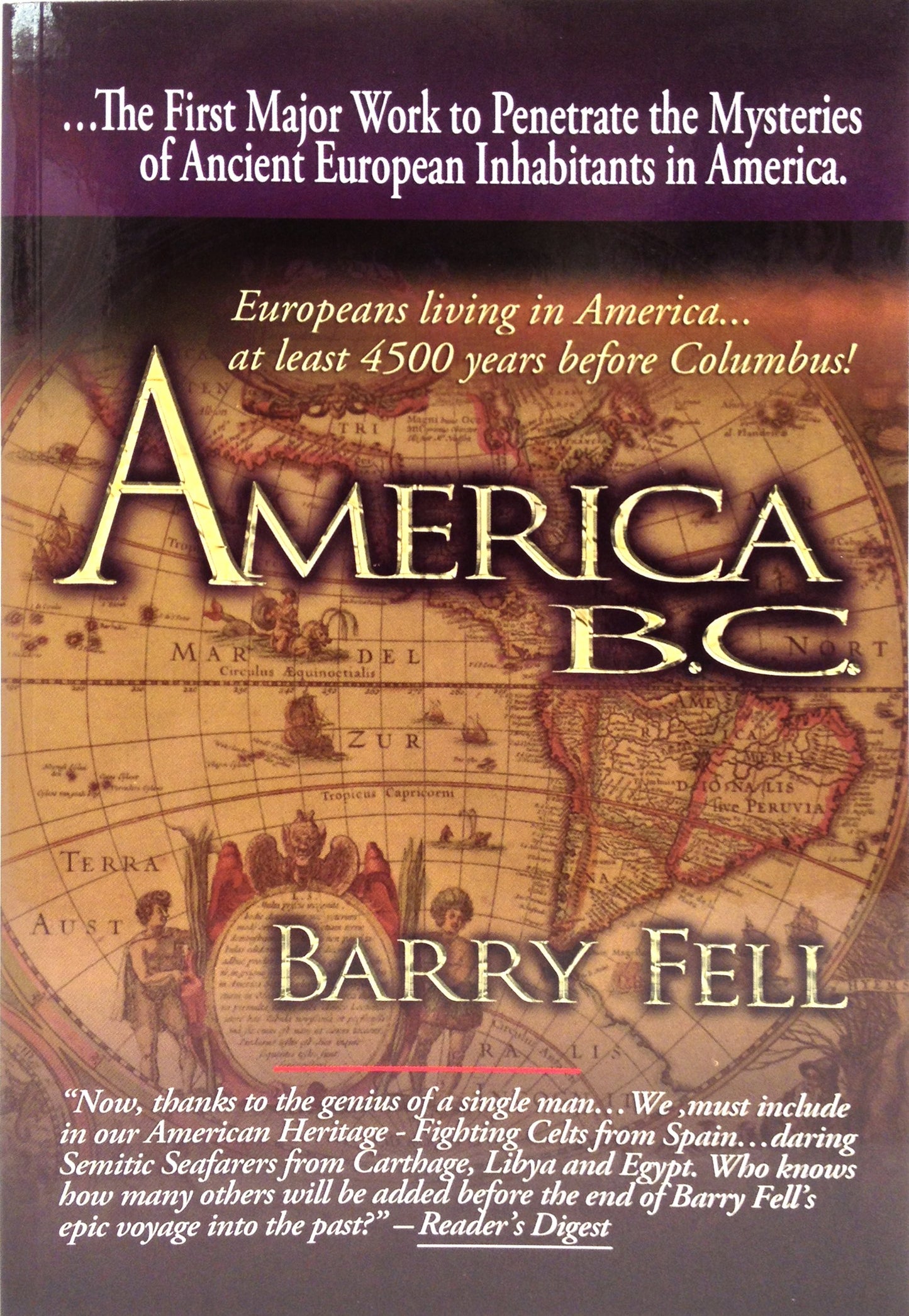 America B.C.: Ancient Settlers in the New World by Barry Fell