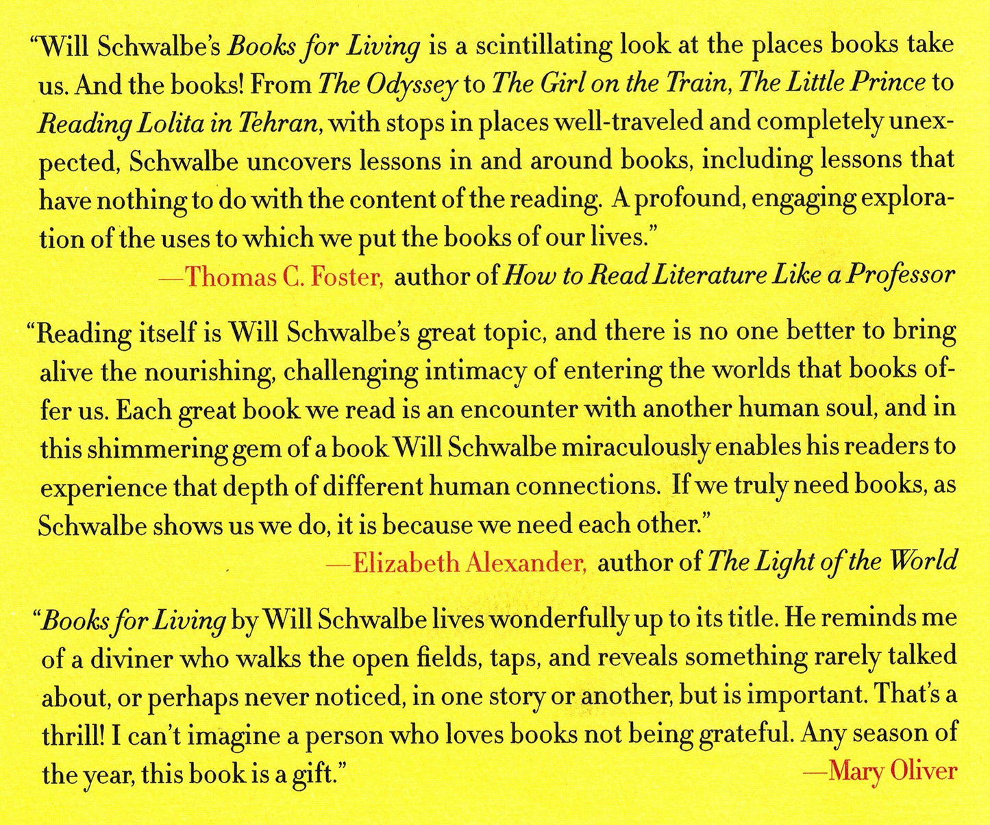 Books for Living