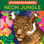 Brain Games - Sticker by Number: Neon Jungle (28 Images to Sticker)