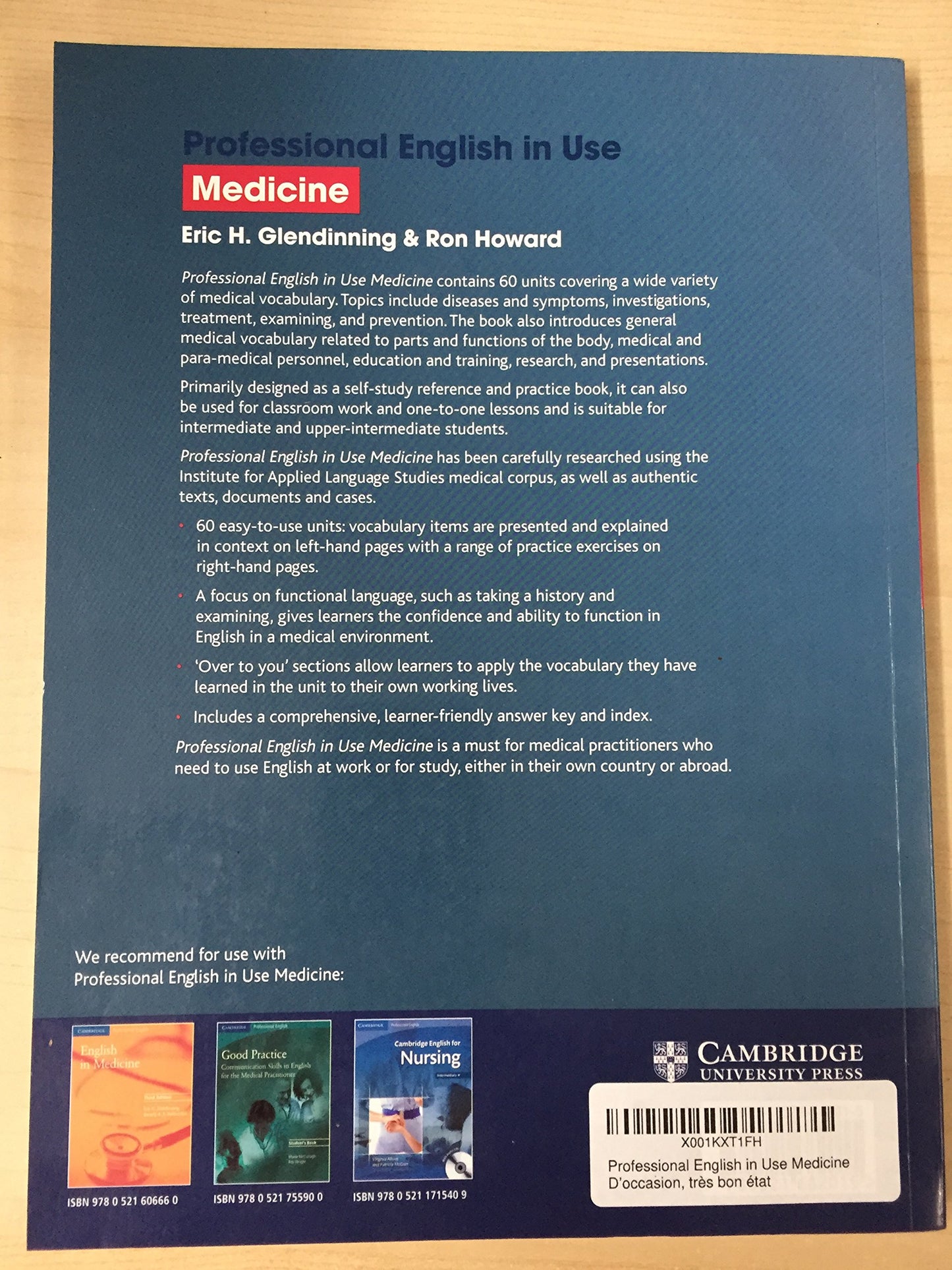 Professional English in Use Medicine