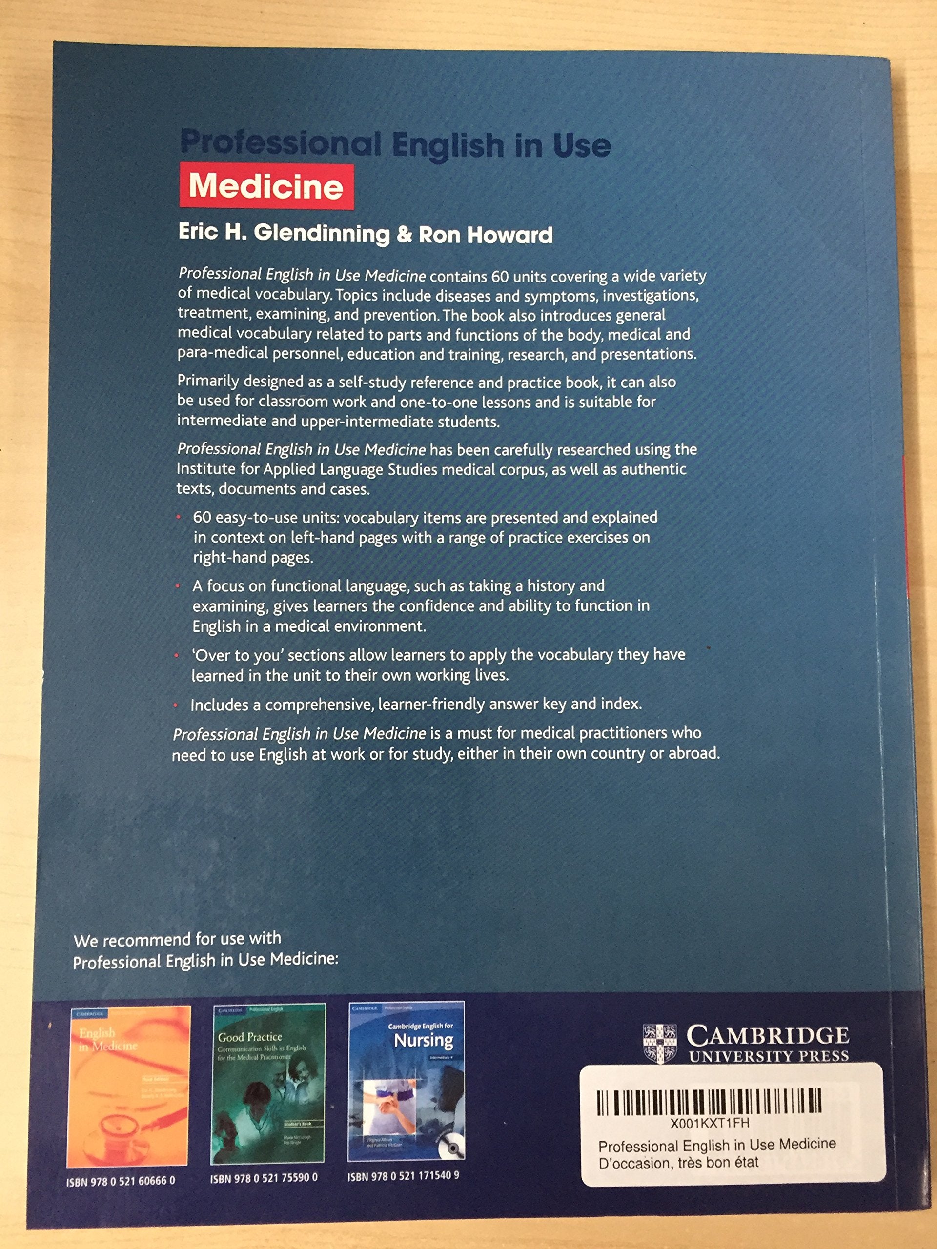 Professional English in Use Medicine