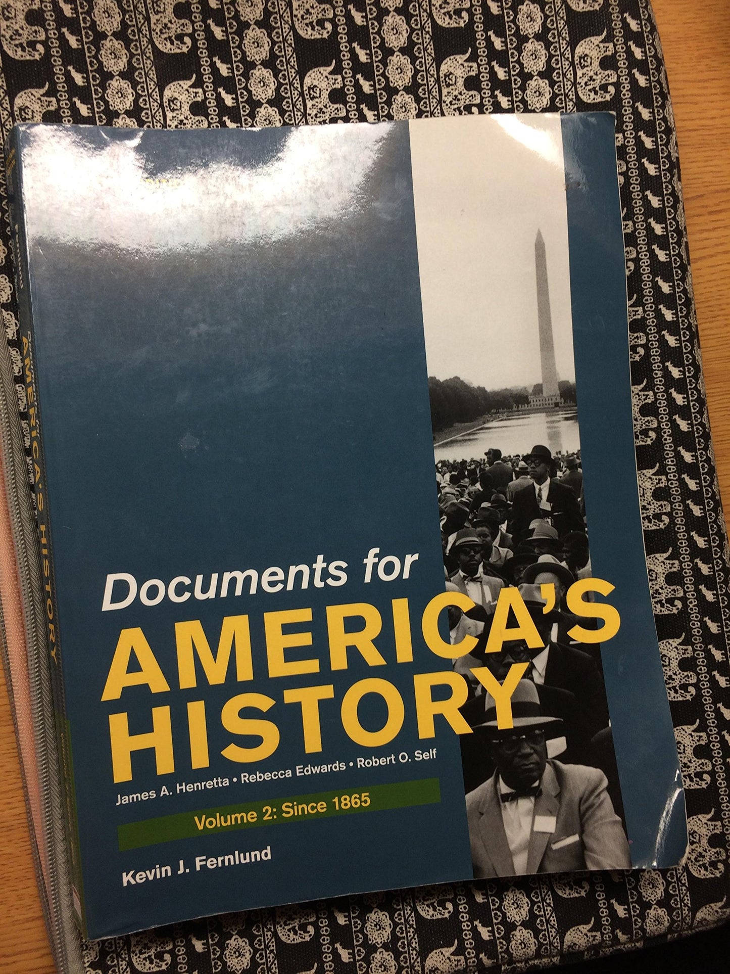 Documents for America's History, Volume II: Since 1865