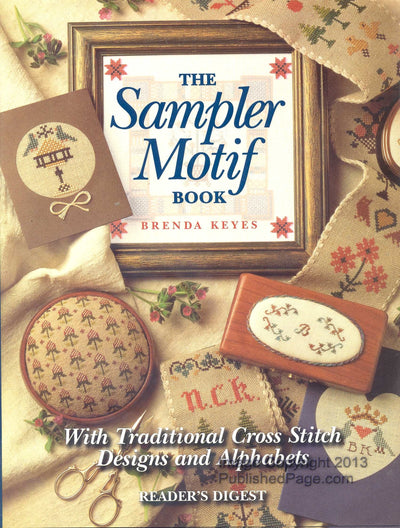 Sampler Motif Book: With Traditional Cross-Stitch Designs and Alphabets