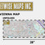 Streetwise Vienna Map - Laminated City Center Street Map of Vienna, Austria