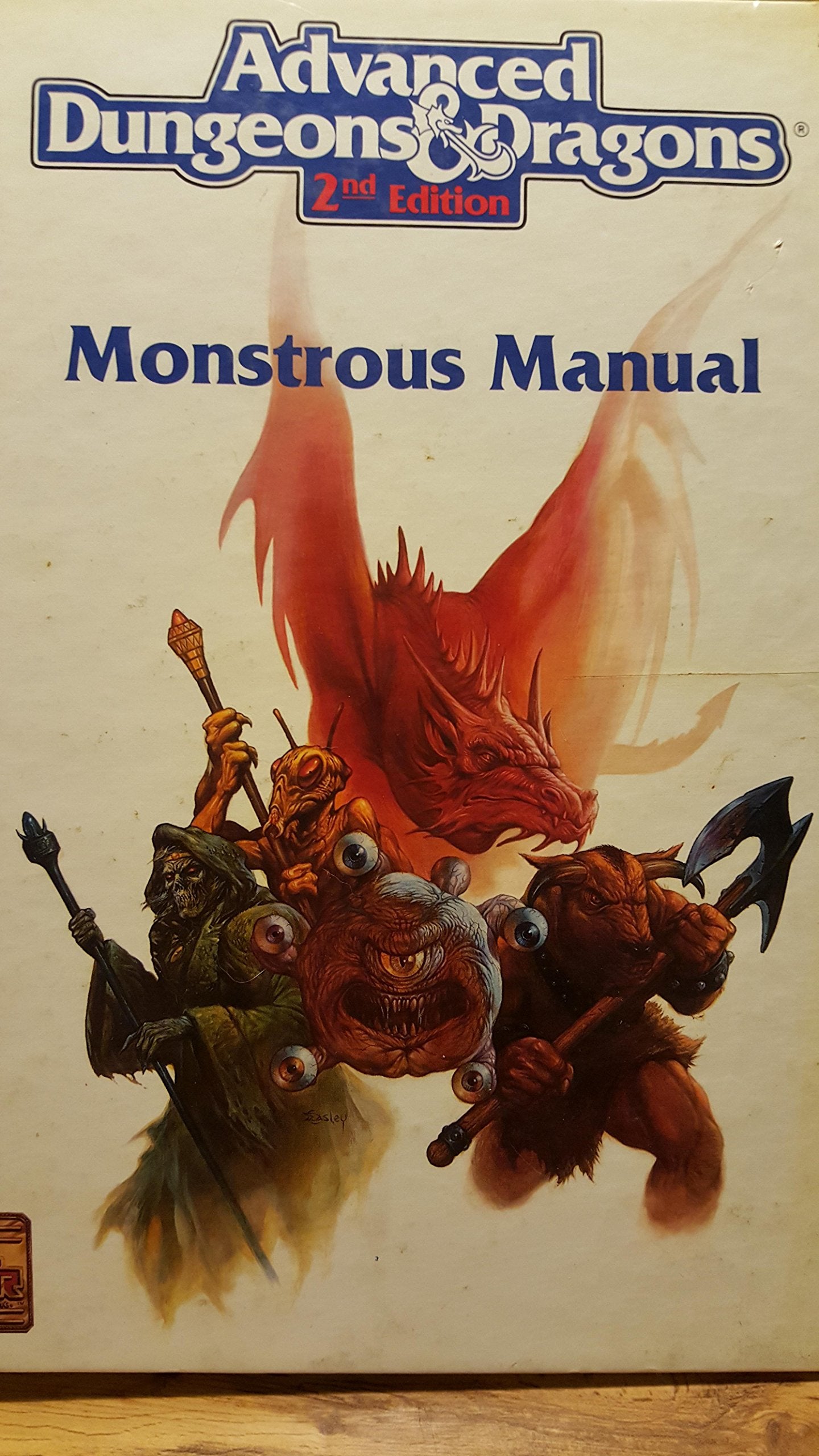 Monstrous Manual (AD&D 2nd Ed Fantasy Roleplaying Accessory,