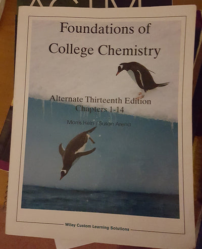 Foundations of College Chemistry